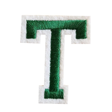 strygemærke-bogstav-T-grøn